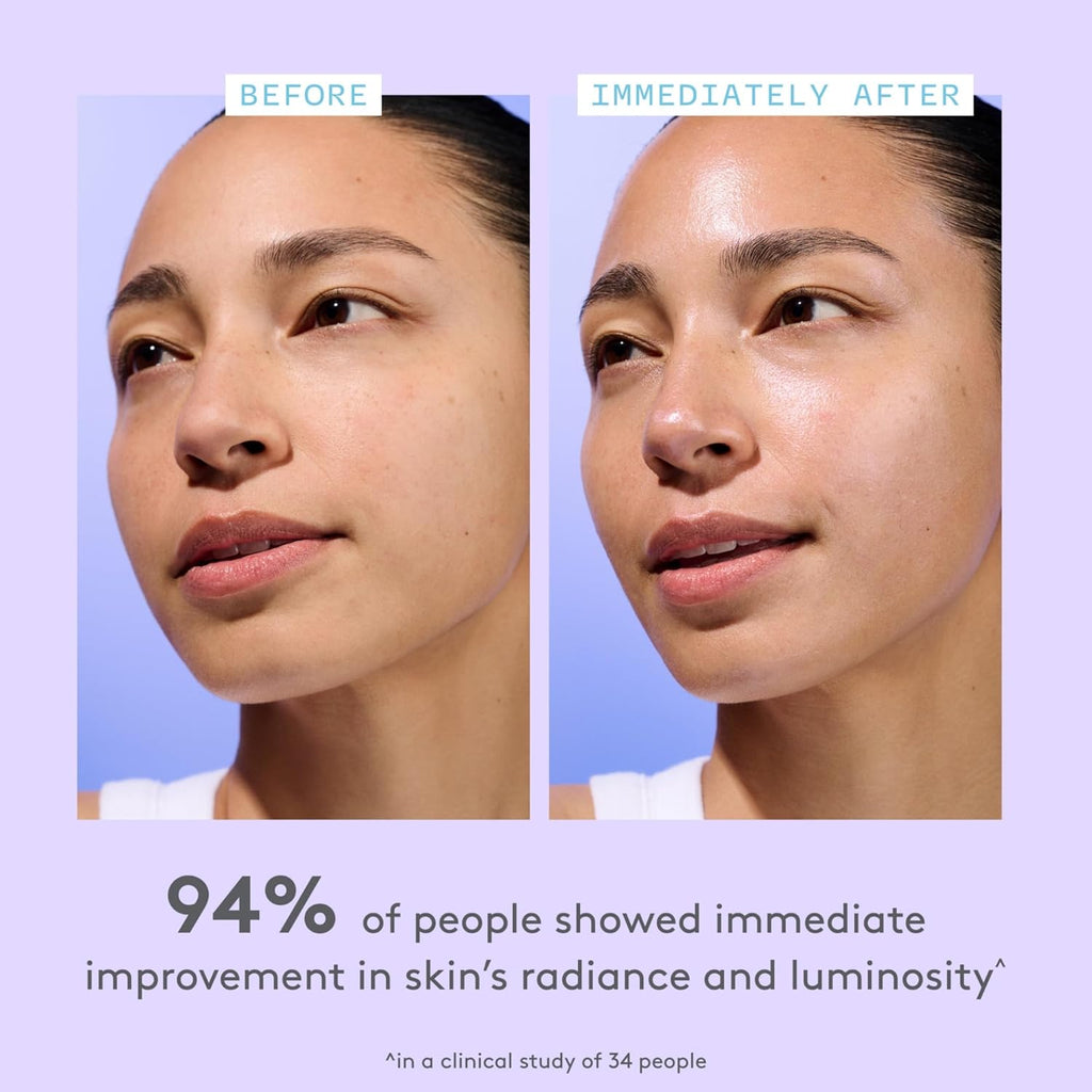 Drunk Elephant Amino Rain Glasswater Serum - 30 ml/1 fl oz - Clean Clinical Skincare - Cruelty-Free - Dermatologist-Tested - Free of Essential Oils, Silicones, and Fragrance